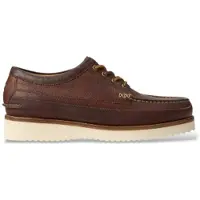 Ralph Lauren per uomo. 812P15873001 Mocassini in pelle Ranger marrone (43), Basso, Nessuno, Casual