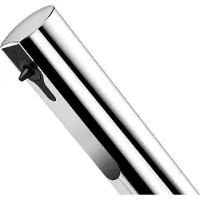 Delabie Distributore di sapone T4 chr. Supporto. Tubo flessibile L.1,2 Funzionamento a rete