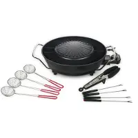 Tristar Korean Hot Pot Grill Fondue Schwarz (PZ-9131)