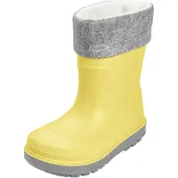 Playshoes Stivale di gomma giallo / grigio