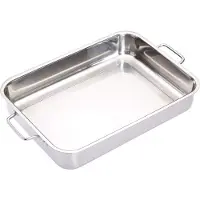 Masterclass Teglia Da Forno Acciaio Inossidabile 37x27 Cm