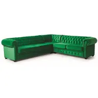 AEA Chesterfield Couch Polster Sofas Klassischer Schaffhau Ecksofa - 326