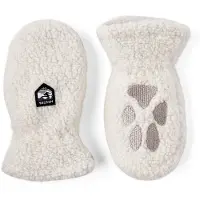 Hestra Kid's Paw Mitt Guanti Bambini (2, bianco/grigio)