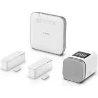 Bosch Smart Home, kit di avvio per il controllo del clima ambiente, modello Raumklima II, per una gestione efficiente del clima domestico e