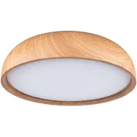 Paulmann Oka Plafoniera LED IP44 CCT effetto legno