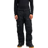 Quiksilver - Pantaloni da snowboard stretch - Utility 20K Pant Black - Taglia XL - Nero