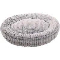Flamingo Cuccia per cani Stella, rotonda, grigio/bianco, dimensioni: 50 x 50 x 18 cm
