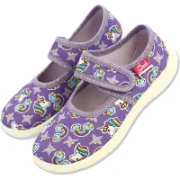 Beck Ballerina 'Violet Dream' blu chiaro / giallo / lilla / bianco