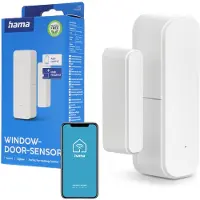 Hama ZigBee contatto porta/finestra, intelligente, bianco, magnetico