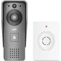 Pni Sistema di videosorveglianza intelligente House 910 WiFi HD, con tecnologia P2P e controllo serratura elettrica