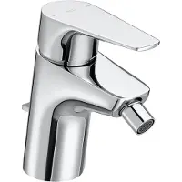 Roca Atlas - Miscelatore per bidet a parete con scarico, cromo A5A6090C00