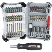 Bosch Set Di Punte Per Cacciavite Extra Hard 44+1