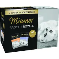 Miamor Ragout Royale Multipack Con Sosie 12x100g Cibo Umido Per Gatti