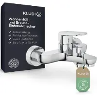 Kludi X1 Miscelatore monocomando per vasca e doccia cromato, 1 pz.