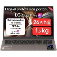 LG Portatile 17z90ub-h.au96bn 17´´ Ultra 9-388h/16gb/512gb Ssd