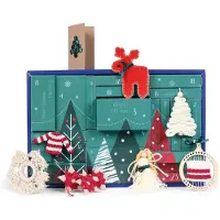 Prym Calendario dell'Avvento 2026 – Kit creativo fai-da-te per 8 progetti di artigianato e bricolage