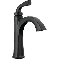 Delta Miscelatore per vasca Faucet 15864LF-BL, serie Geist, finitura nero opaco