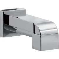 Delta Faucet RP75435, bocchetta di scarico per vasca, cromo, 3,8 x 3,8 x 14 cm