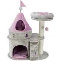 Trixie My Kitty Darling: Castello-condominio per gatti con tiragraffi e piattaforma rimovibile