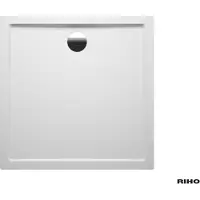 Riho Sion receveurs de douche rectangulaires, écoulement 90mm, sans pieds ni tablier, blanc brillant, D003007005, D003007005