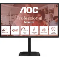 AOC Schermo Q27e4u 27´´ Qhd Ips Wled 120hz