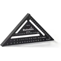 Hultafors Rafter Square 257040 metrico, triangolo di misurazione 30 cm