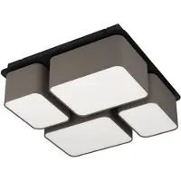 Eglo Plafoniera Mordazo, 4 luci