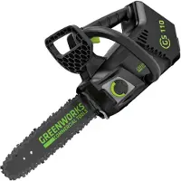 Greenworks GD40TCS 40 V Accu Motosega 25 cm - Senza batteria e caricatore