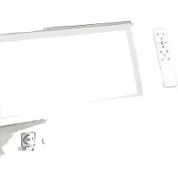 OEM Pannello di illuminazione a soffitto, dimmerabile, con temperatura di colore regolabile, 100 cm, versatile, colore: bianco, potenza: 21-30W