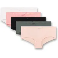 Sanetta Pantaloncini intimi grigio scuro / rosa / pitaya / nero / bianco
