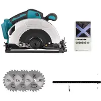 OEM Sega circolare, motore brushless, funzionamento a batteria, lama a 3 denti. Senza batteria