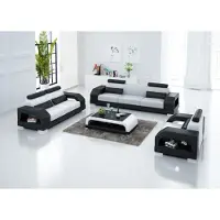 Xl Moebel Gmbh Ledersofa Couch Wohnlandschaft 3+2+1 Sitzer Garnitur Design Modern Sofa G8001D