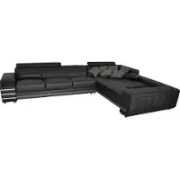 Xl Moebel Gmbh Eck Leder Sofa Couch Polster Sitz Garnitur Wohnlandschaft Design XXL L-Form Ecke
