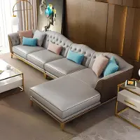 AEA Design Polster Couch Wohnlandschaft Ecksofa Polster Sitz Garnitur Sofa L-Form
