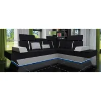 AEA Design Wohnlandschaft Sofa Ecksofa USB Leder Maßanfertigung Ecksofa
