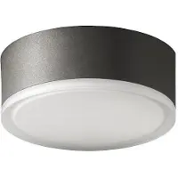 LCD Plafoniera LED 1421 per esterni, grafite Ø 20,5 cm