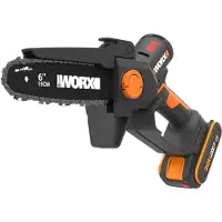 WORX Troncatrice a batteria portatile WG327E, 20V, inclusa batteria da 2,0 Ah e caricabatterie, lama da 15 cm