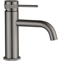 REA Rubinetto da Lavabo Lungo Grip Gun Grey Low