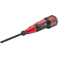 4K5 610.300A, Avvitatore, Impugnatura diritta, 1/4", Nero, Rosso, 280 giri/min, 2 N·m