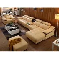 AEA Wohnlandschaft Luxus Eckgarnitur Ecksofa L-Form Polster Modern Relax Sitz Möbel