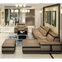 AEA Relax Sitz Möbel Wohnlandschaft Luxus Eckgarnitur Ecksofa L-Form Polster Modern
