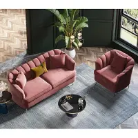 AEA Sofagarnitur 3+1 Sitzer Sitz Design Couch Lounge Sofas Wohnlandschaft Samt Möbel