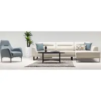 AEA Divano angolare, divano a forma di L, poltrona, divano in tessuto, divano imbottito, divano beige