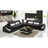 AEA Ledersofa Couchen Design Wohnzimmer Günstige Polster Möbel Sitzgarnitur Sofa