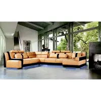 Xl Moebel Gmbh XXL U-Form Leder Wohnlandschaft Couch Polster Sitz Ecksofa Sofa Große Garnitur