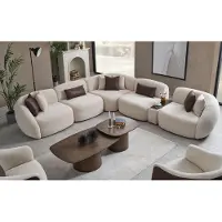 AEA L-förmiges Sofa Sofaecke Eckpolster Couch Wohnlandschaft Sitzlandschaft