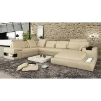 AEA Ecksofa Couch Polster Couchen Eck U-Form Sofa Wohnlandschaft Möbel Sofas