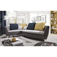 AEA Wohnlandschaft Leder Eck Sofas Garnitur L-Form Ecksofa Sofa Couch Polster