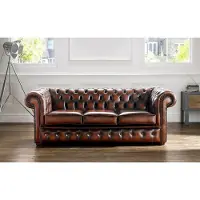 AEA Chesterfield Designer Antik Stil Sofa Couchen Polster Sitz 3 Sitzer Garnitur