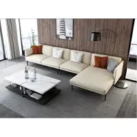 AEA Ecksofa Sofa Couch Polster Wohnlandschaft Eck Sofas Garnitur L-Form